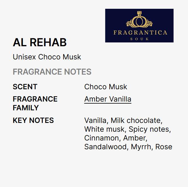 Al Rehab Choco Musk Roll-On