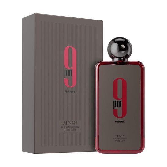 Afnan 9 PM Rebel | Unisex Eau de Parfum (3.4 oz)