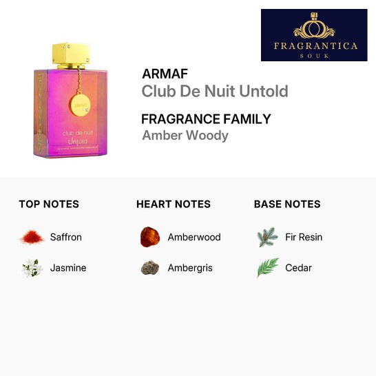 Armaf Club De Nuit Untold | Unisex Eau de Parfum