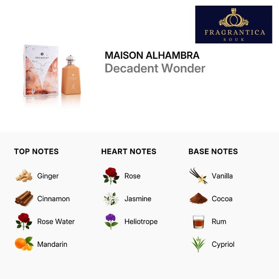 Maison Al Hambra Decadent Wonder | Eau de Parfum